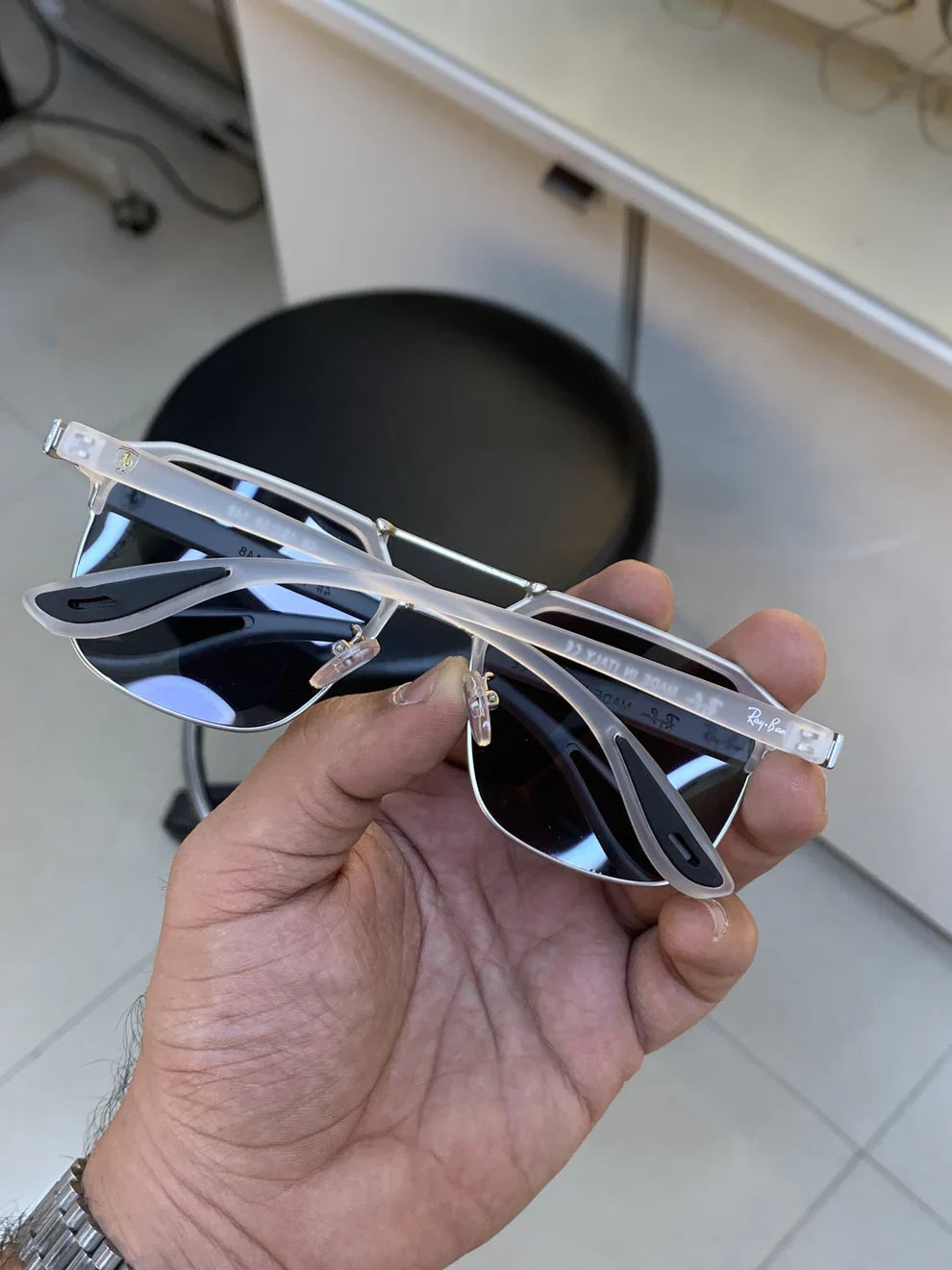 Ray Ban Fancy Sunglass For Daily Causal Evergreen UV Protected For Unisex