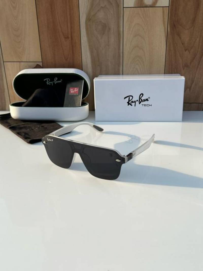 Rayban 4904 White Black Sunglasses