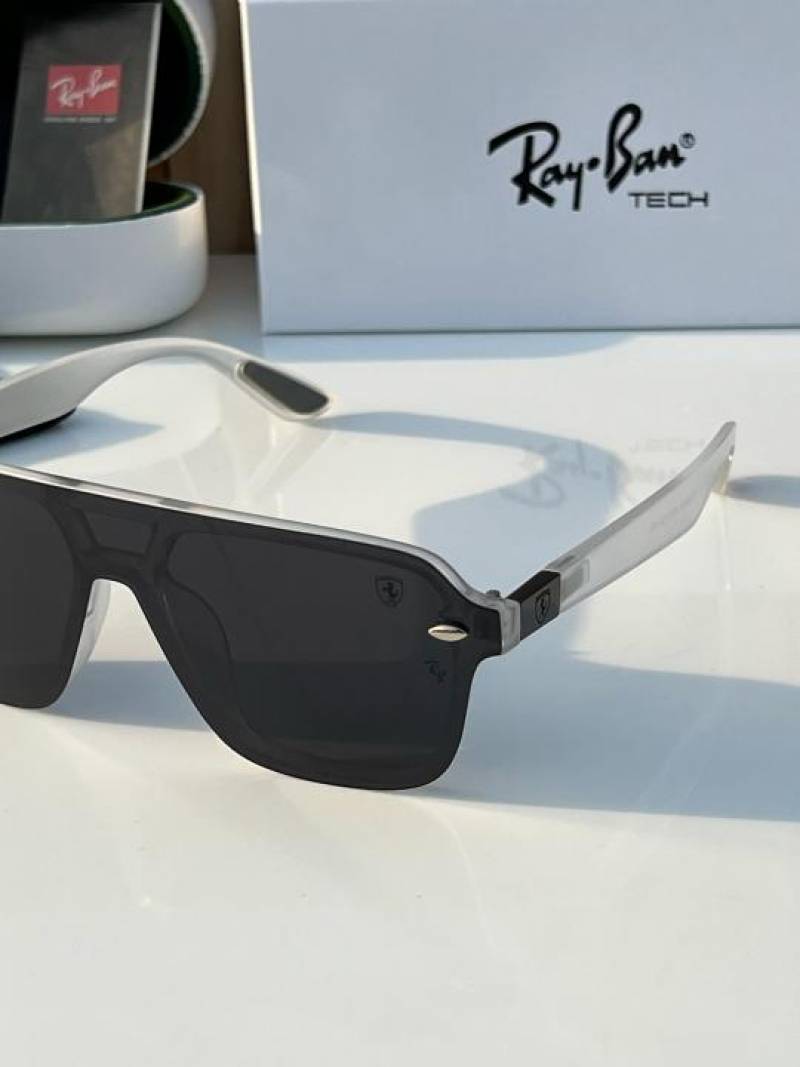 Rayban 4904 White Black Sunglasses