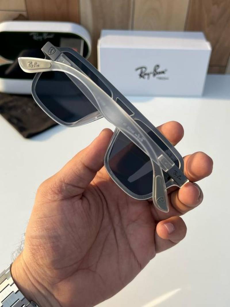 Rayban 4904 White Black Sunglasses