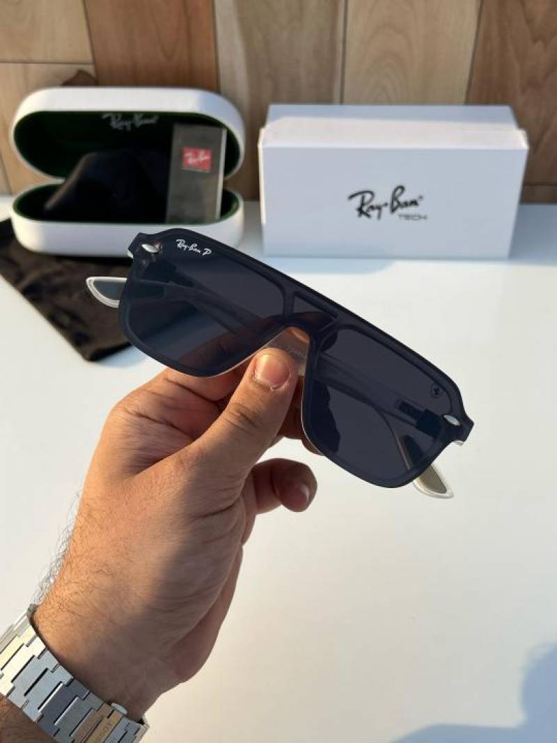 Rayban 4904 White Black Sunglasses