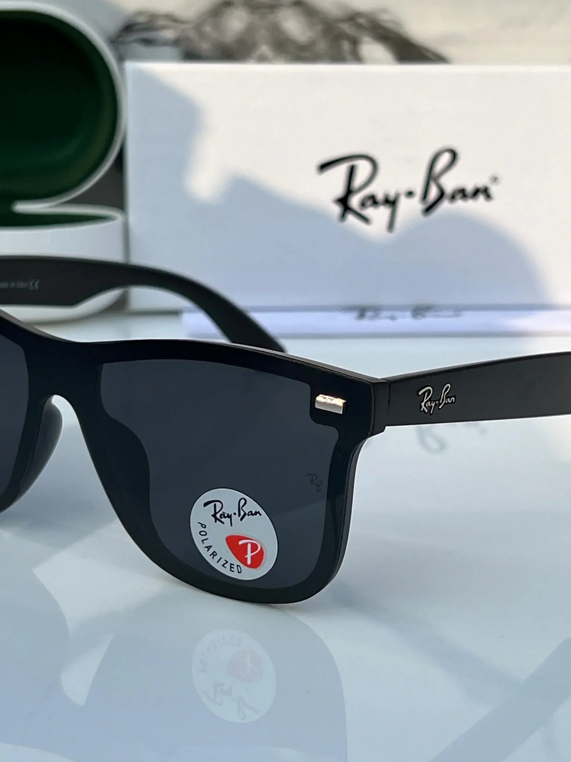 Ray Ban Stylish Branded Stop Ray With 100% UV Ban Square 650 Fancy Men & Women Sunglass