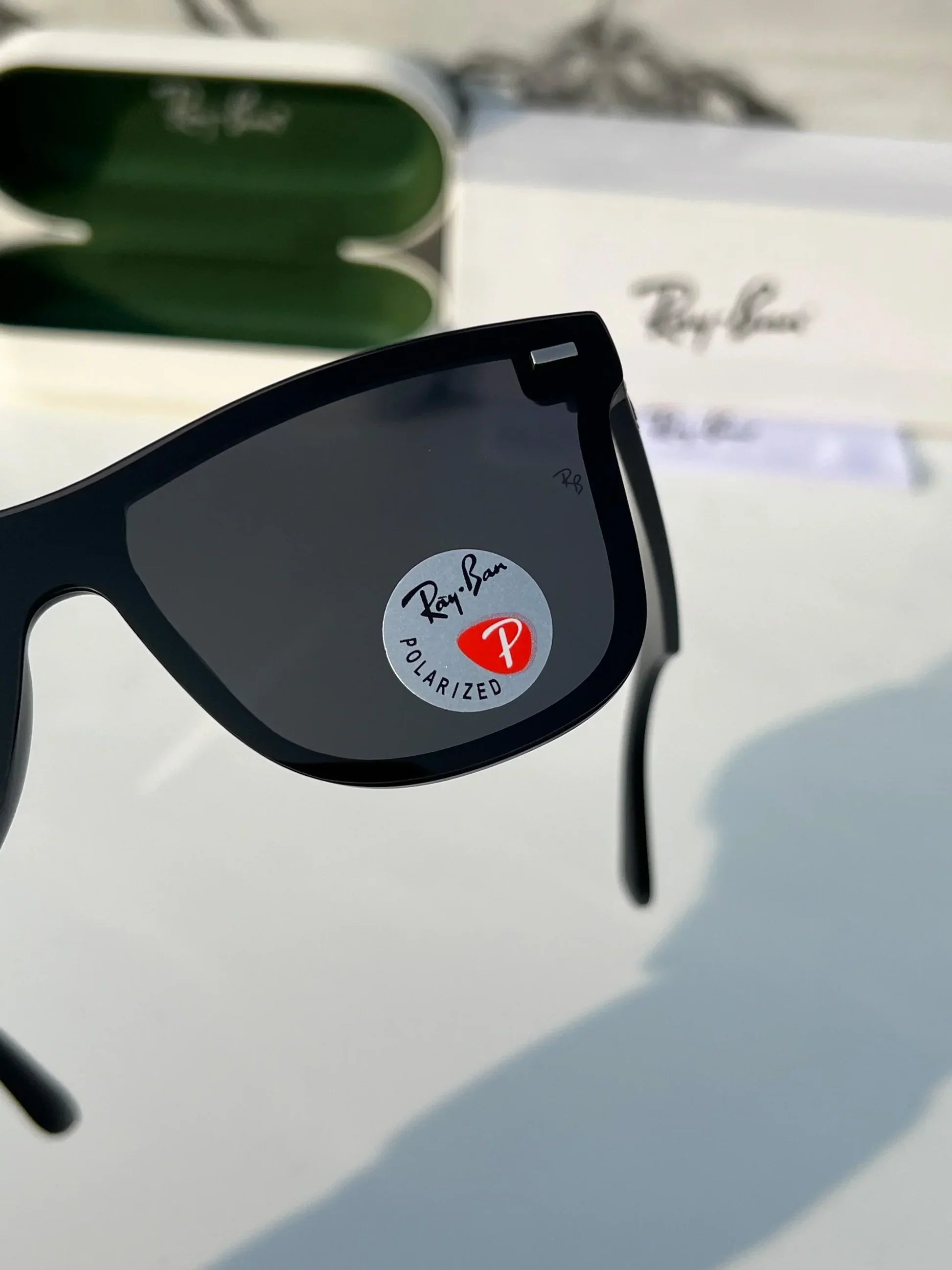 Ray Ban Stylish Branded Stop Ray With 100% UV Ban Square 650 Fancy Men & Women Sunglass